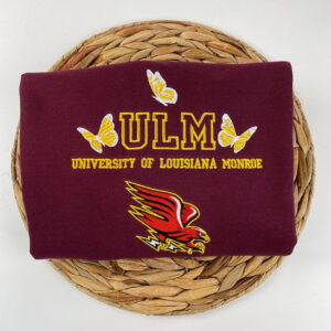 Custom Embroidered University Hoodie - Personalized College Student Gift