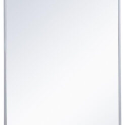 Metal Mirror Medicine Cabinet 20"x28", Silver Finish