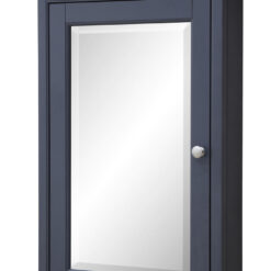 Newport Wall-Mounted Medicine Cabinet, Marine Gray