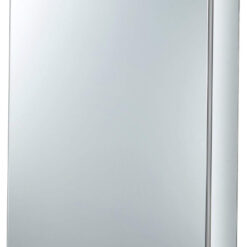 Bathroom Medicine Cabinet, Aluminum, Recessed/Surface Mount, 24" x 30"