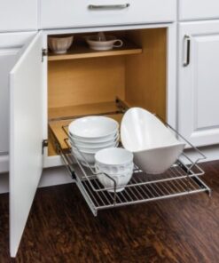 21 Inch Base Cabinet Steel Wire Pull Out Shelf