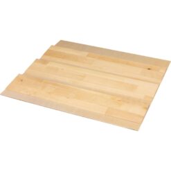 Birch Wood 24" Wide Drop In Spice Tray Drawer Insert